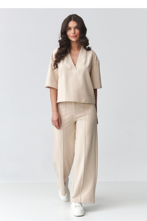 Spodnie Komplet Model M921 Light Beige - Makadamia Makadamia