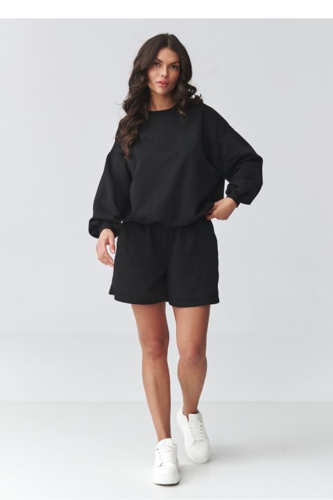 Spodnie Komplet Model M922 Black - Makadamia Makadamia