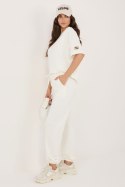Spodnie Komplet Model RV-KMPL-A1290.94 Ecru - Rue Paris Rue Paris