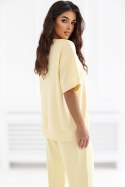 Spodnie Komplet Model RV-KMPL-A1290.94 Light Yellow - Rue Paris Rue Paris