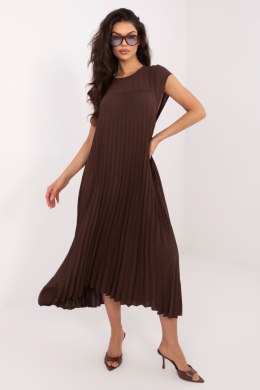 Sukienka Model IT-SK-19552.72 Dark Brown - Rue Paris Rue Paris