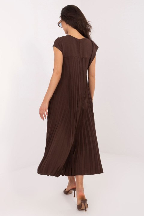 Sukienka Model IT-SK-19552.72 Dark Brown - Rue Paris Rue Paris