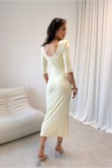 Sukienka Model Lidiana JZO SUK0552 Light Yellow - Roco Fashion Roco Fashion