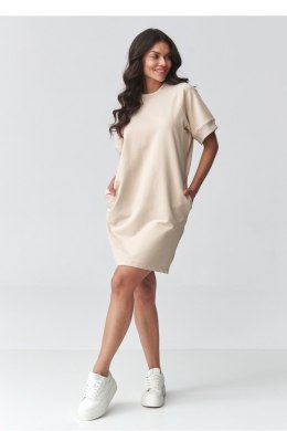 Sukienka Model M920 Light Beige - Makadamia Makadamia