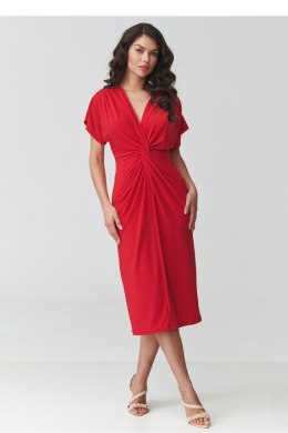 Sukienka Model M938 Red - Makadamia Makadamia