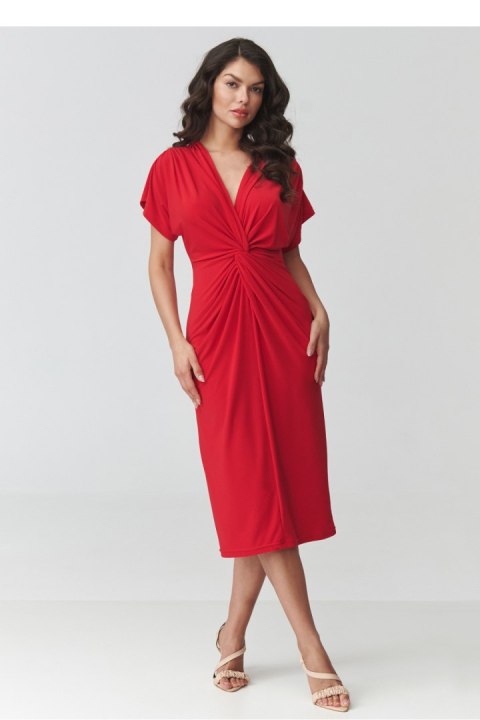 Sukienka Model M938 Red - Makadamia Makadamia
