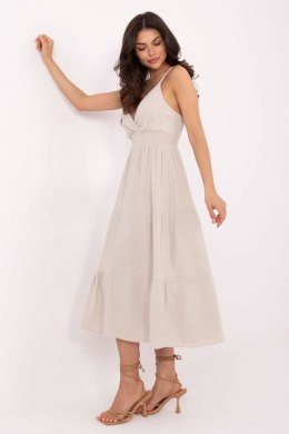 Sukienka Model MI-SK-62200.76 Beige - Italy Moda Italy Moda