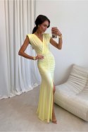 Sukienka Model Noelia ZOL SUK0553 Yellow - Roco Fashion Roco Fashion