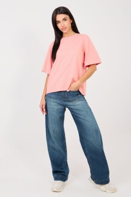 Tshirt Damski Model RV-TS-A1089.87 Brzoskwinia - Rue Paris Rue Paris