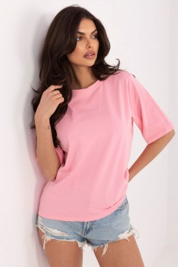Tshirt Damski Model RV-TS-A1089.87 Light Pink - Rue Paris Rue Paris