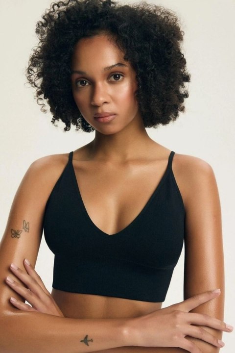 Biustonosz Soft Komplet Biustonosz Model Arleen 44180 2-pack Beige/Black - Henderson Henderson