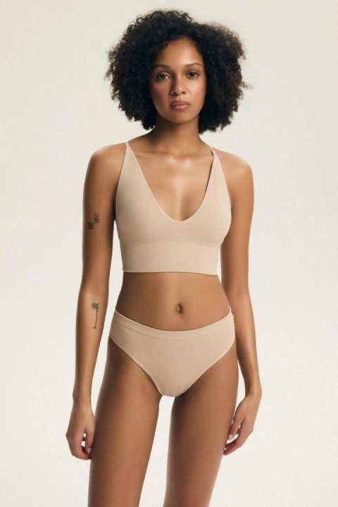 Biustonosz Soft Komplet Biustonosz Model Arleen 44180 2-pack Beige/Black - Henderson Henderson