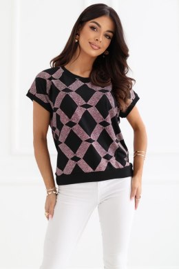 Bluzka Model RV-BZ-A1264.87 Black - Relevance Relevance