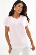 Bluzka Model RV-BZ-A1265.02 Light Pink - Relevance Relevance