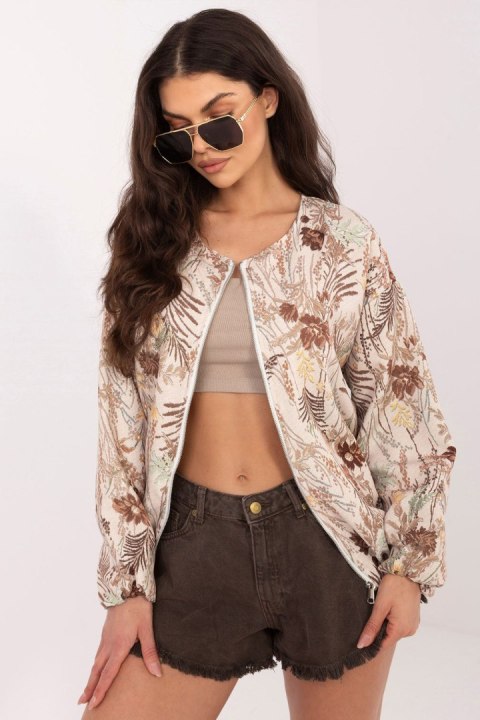 Kurtka Damska Model IT-KR-FL10357.15 Brown - Italy Moda Italy Moda