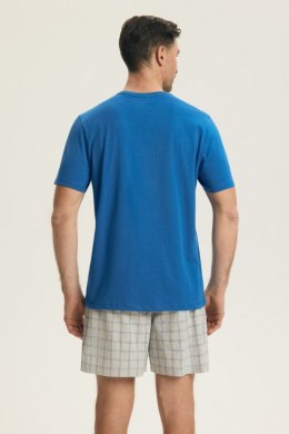 Piżama Męska Model Nori 43453 Blue - Henderson Henderson
