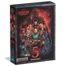Puzzle 1000 NETFLIX STRANGER THINGS 5 Plakat Clementoni 37096 Clementoni