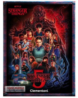 Puzzle 1000 NETFLIX STRANGER THINGS 5 Plakat Clementoni 37096 Clementoni
