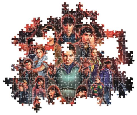 Puzzle 1000 NETFLIX STRANGER THINGS 5 Plakat Clementoni 37096 Clementoni