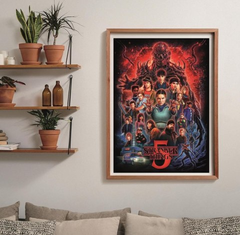 Puzzle 1000 NETFLIX STRANGER THINGS 5 Plakat Clementoni 37096 Clementoni