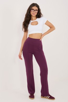 Spodnie Dresowe Model RV-DR-A1289.01 Dark Violet - Rue Paris Rue Paris