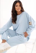 Spodnie Komplet Model RV-KMPL-A1279.82 Light Blue - Rue Paris Rue Paris