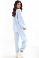 Spodnie Komplet Model RV-KMPL-A1279.82 Light Blue - Rue Paris Rue Paris