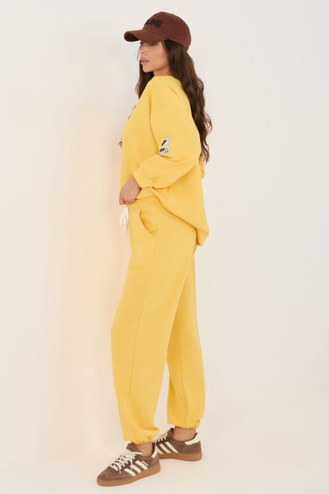 Spodnie Komplet Model RV-KMPL-A1279.85 Yellow - Rue Paris Rue Paris