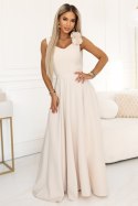 Sukienka Model 643-3 Beige - Numoco Numoco