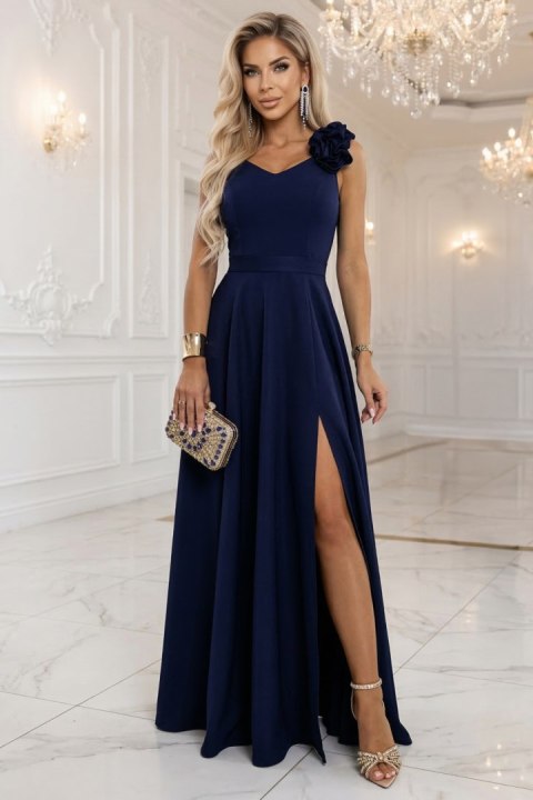 Sukienka Model 643-4 Navy - Numoco Numoco