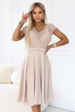 Sukienka Model Linda 381-7 Beige - Numoco Numoco