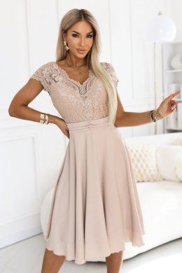 Sukienka Model Linda 381-7 Beige - Numoco Numoco
