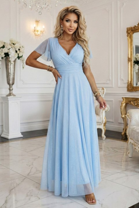 Sukienka Model Melania 635-6 Błękit - Numoco Numoco