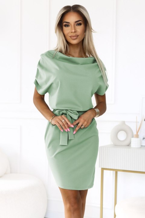 Sukienka Model Roxi 240-10 Pistacja - Numoco Numoco