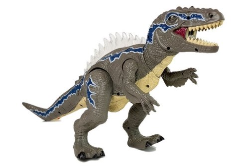 Dinozaur Zdalnie Sterowany Tyranozaur Świeci Szary LEAN Toys Dinozaur Zdalnie Sterowany Tyranozaur Świeci Szary LEAN Toys