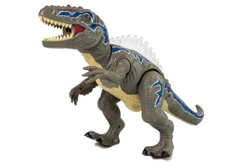 Dinozaur Zdalnie Sterowany Tyranozaur Świeci Szary LEAN Toys Dinozaur Zdalnie Sterowany Tyranozaur Świeci Szary LEAN Toys