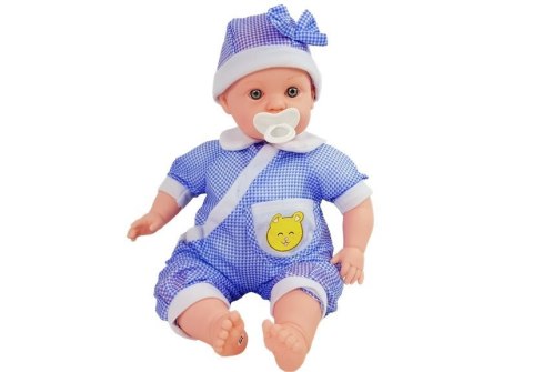 Lalka Bobas 45 cm Niebieskie Ubranie LEAN Toys Lalka Bobas 45 cm Niebieskie Ubranie LEAN Toys