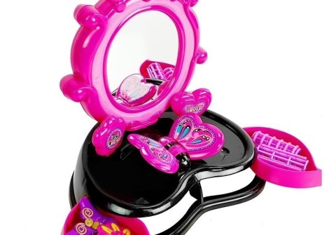 Toaletka Fryzjer Urządzenie do Zaplatania Warkoczy z Lustrem LEAN Toys Toaletka Fryzjer Urządzenie do Zaplatania Warkoczy z Lustrem LEAN Toys