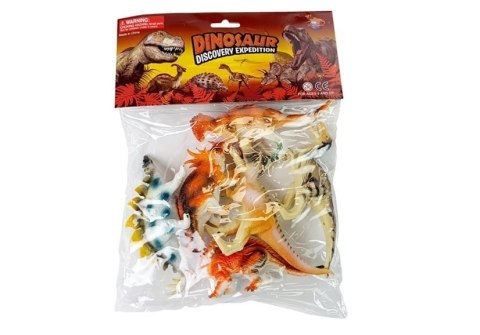 Zestaw Figurki Dinozaurów 10 cm 6 sztuk LEAN Toys