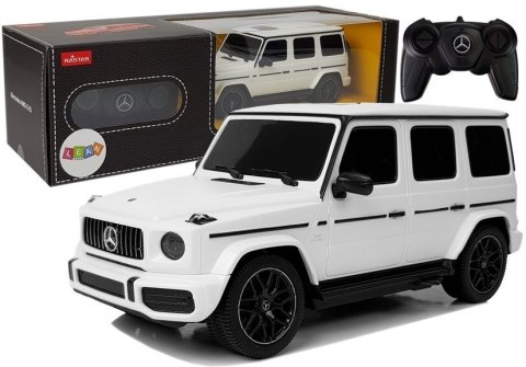 Auto Mercedes AMG G63 Zdalnie Sterowany R/C 1:24 Biały 2.4 G Rastar Auto Mercedes AMG G63 Zdalnie Sterowany R/C 1:24 Biały 2.4 G Rastar