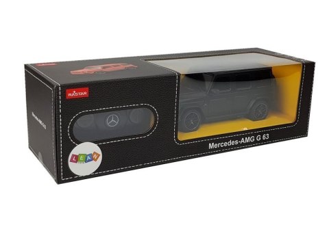 Auto Mercedes AMG G63 Zdalnie Sterowany R/C 1:24 Czarny 2.4 G Rastar Auto Mercedes AMG G63 Zdalnie Sterowany R/C 1:24 Czarny 2.4 G Rastar