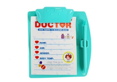 Zestaw Małego Lekarza Dentysty Hipopotam Terminarz Dentysta LEAN Toys Zestaw Małego Lekarza Dentysty Hipopotam Terminarz Dentysta LEAN Toys