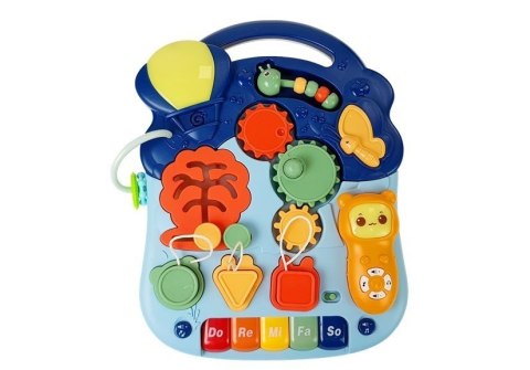 Interaktywny Pchacz Chodzik Stoliczek Panel Świeci Gra Telefon LEAN Toys Interaktywny Pchacz Chodzik Stoliczek Panel Świeci Gra Telefon LEAN Toys