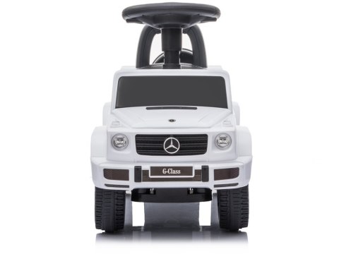 Jeździk Mercedes G-Class 652 Biały Dźwięk Klaksonu Silnika LEAN CARS Jeździk Mercedes G-Class 652 Biały Dźwięk Klaksonu Silnika LEAN CARS