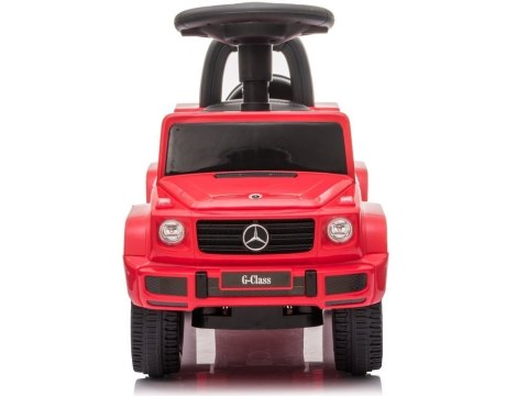 Jeździk Mercedes G-Class 652 Czerwony Dźwięk Klaksonu Silnika LEAN CARS Jeździk Mercedes G-Class 652 Czerwony Dźwięk Klaksonu Silnika LEAN CARS