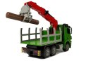 Samochód Mercedes-Benz Arocs 1:20 Zdalnie Sterowany Ciężarówka Dźwig do przewozu drewna 2.4G Double E