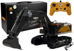 Koparka Zdalnie Sterowana model 1592 HuiNa 1:14 R/C Żółta HUINA