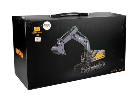 Koparka Zdalnie Sterowana model 1592 HuiNa 1:14 R/C Żółta HUINA Koparka Zdalnie Sterowana model 1592 HuiNa 1:14 R/C Żółta HUINA