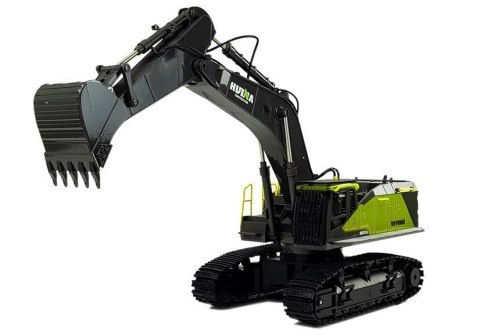 Koparka Zdalnie Sterowana model 1593 HuiNa Zielona 1:14 R/C HUINA Koparka Zdalnie Sterowana model 1593 HuiNa Zielona 1:14 R/C HUINA