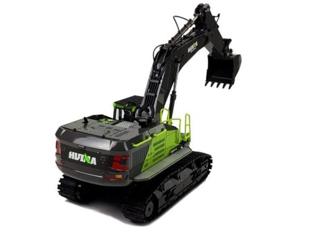 Koparka Zdalnie Sterowana model 1593 HuiNa Zielona 1:14 R/C HUINA Koparka Zdalnie Sterowana model 1593 HuiNa Zielona 1:14 R/C HUINA